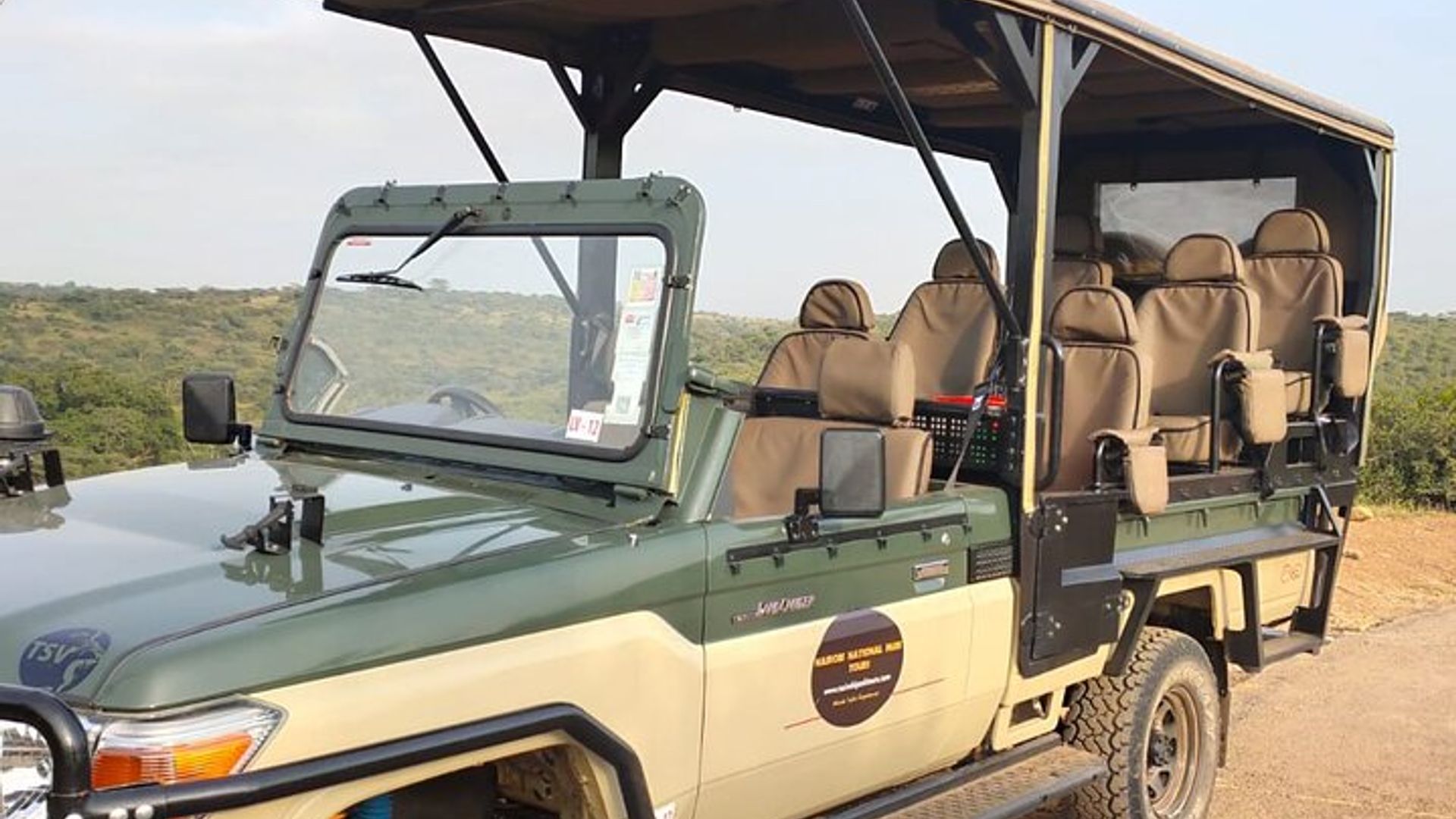 Half-Day Private Tour in Open Jeep at Nairobi Park