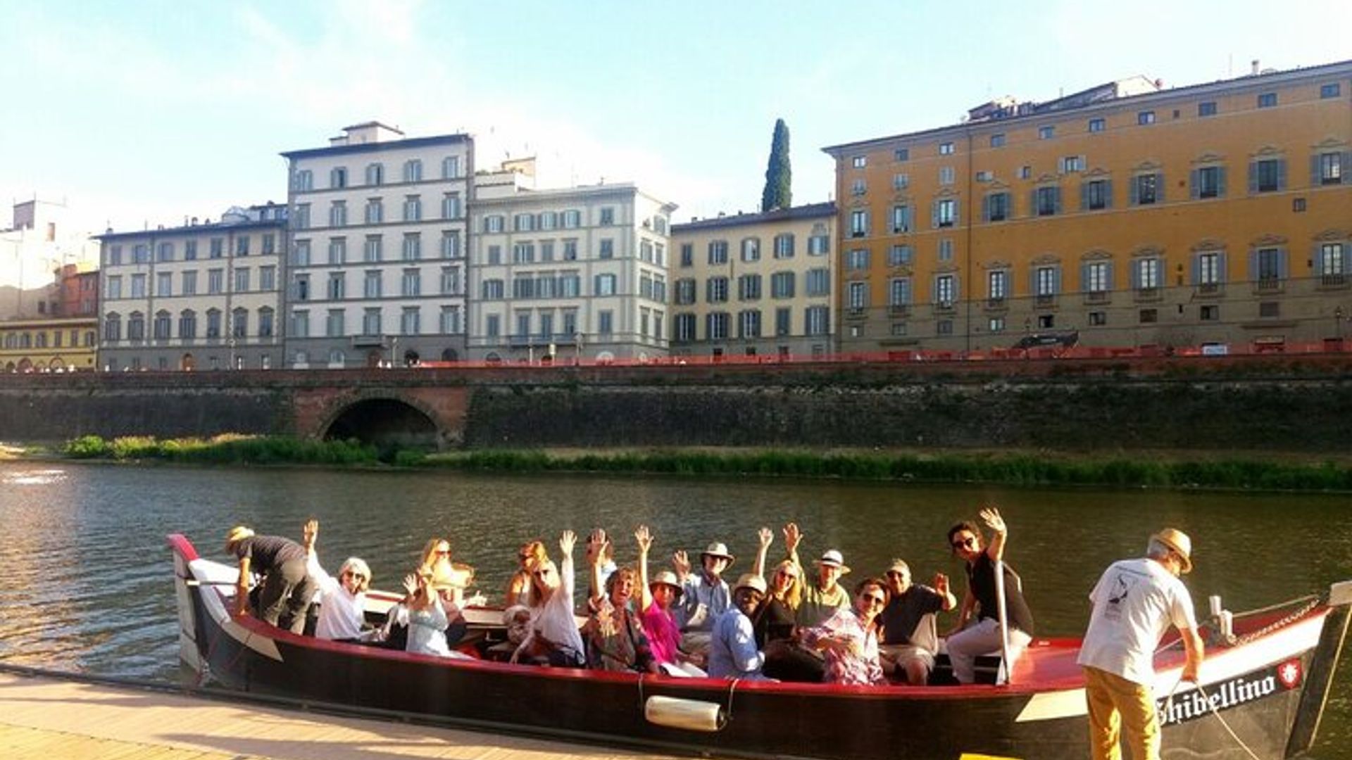 Florence River Cruise on a Traditional Barchetto