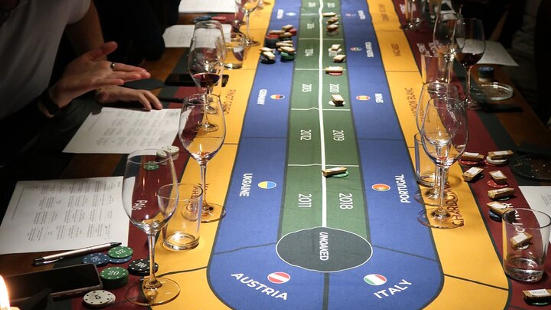 Barcelona Private Wine Tasting and Casino Games Evening