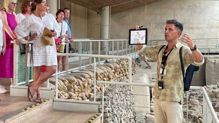 Santorini Private Akrotiri Tour with Archaeologist