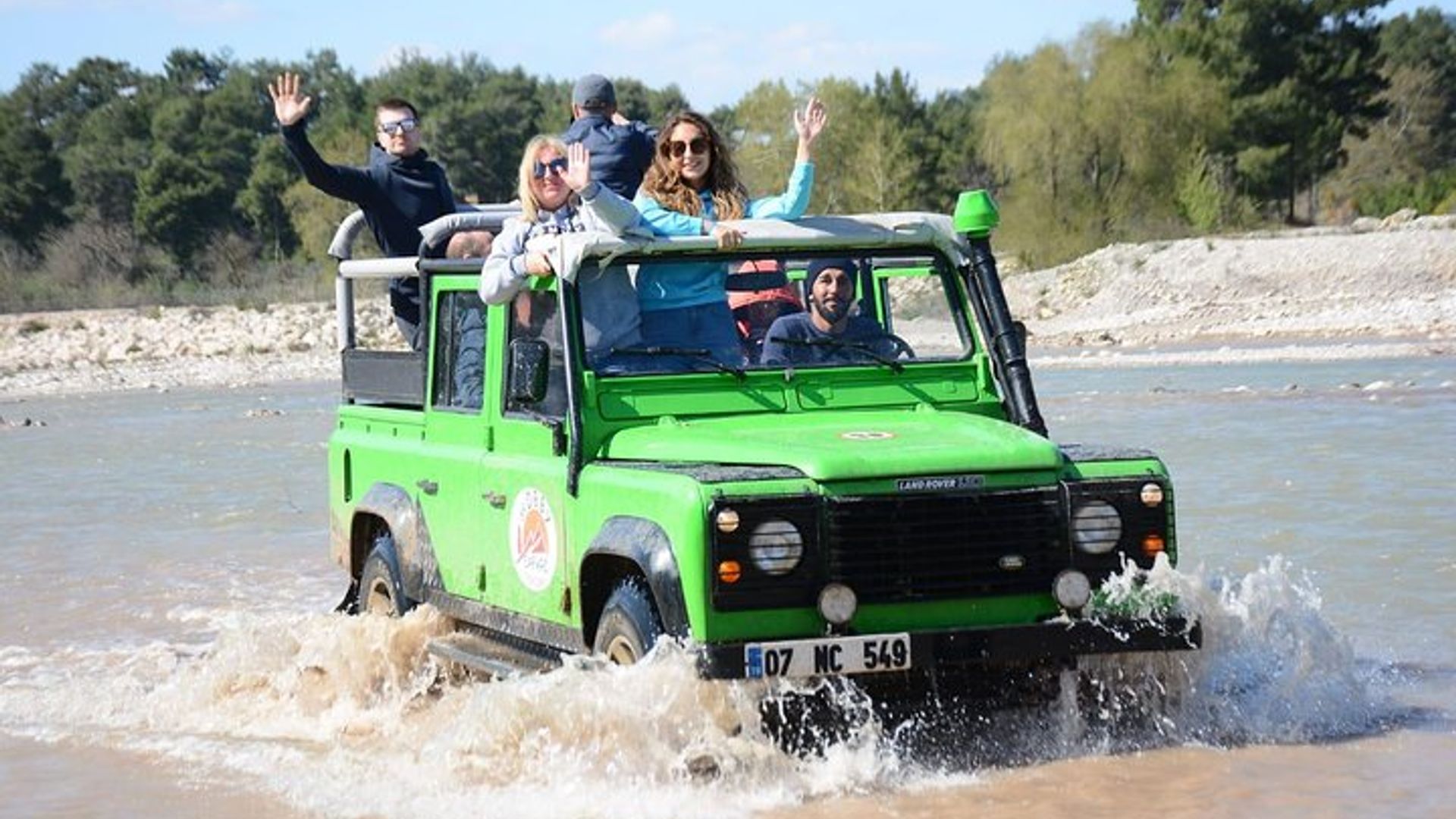 Antalya and Ucansu Waterfalls Full-Day Jeep Safari Plus Lunch