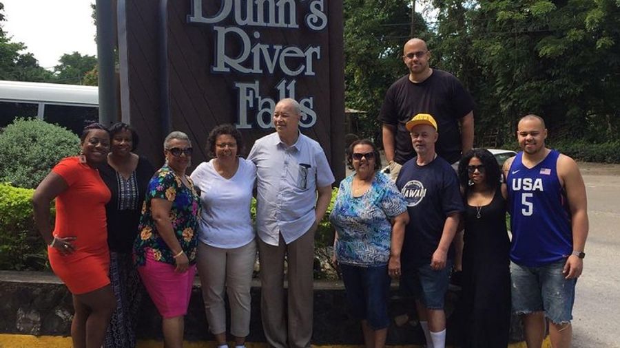 Jamaica Best Water Falls Tour,Mobay Bay to Dunn's River/Blue Hole