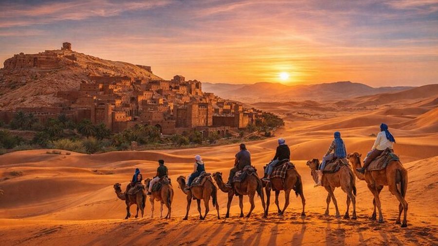 Merzouga Desert 3-Day Tour from Marrakech with Camel Ride