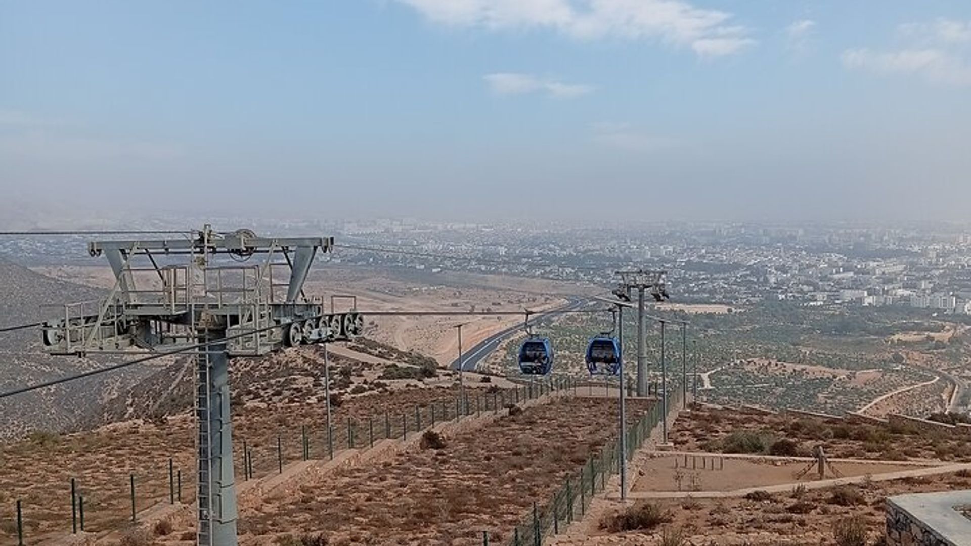 Billets d'expérience en téléphérique et visite de la ville d'Agadir