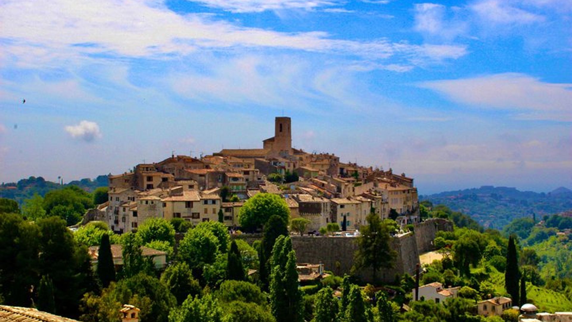 Tour de St. Paul de Vence, Tourrettes y Gourdon desde Niza