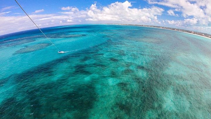 Turks and Caicos Private Parasailing Charter