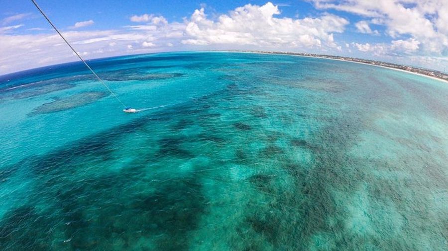 Turks and Caicos Private Parasailing Charter