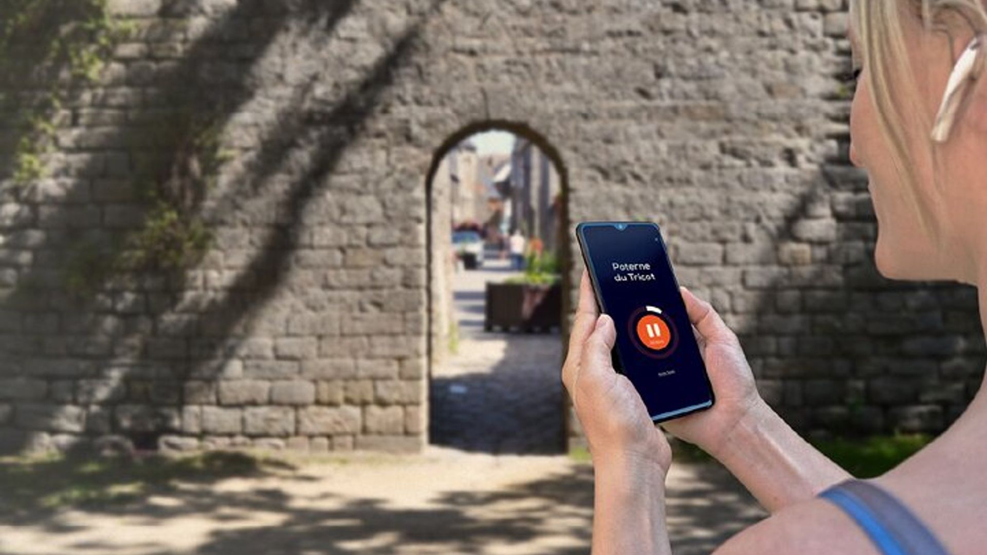 Guérande Audio guided walking tour 1h and 14 audio commentaries