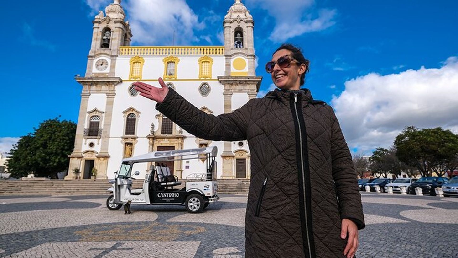 Tour por la ciudad de Faro en tuk-tuks eléctricos
