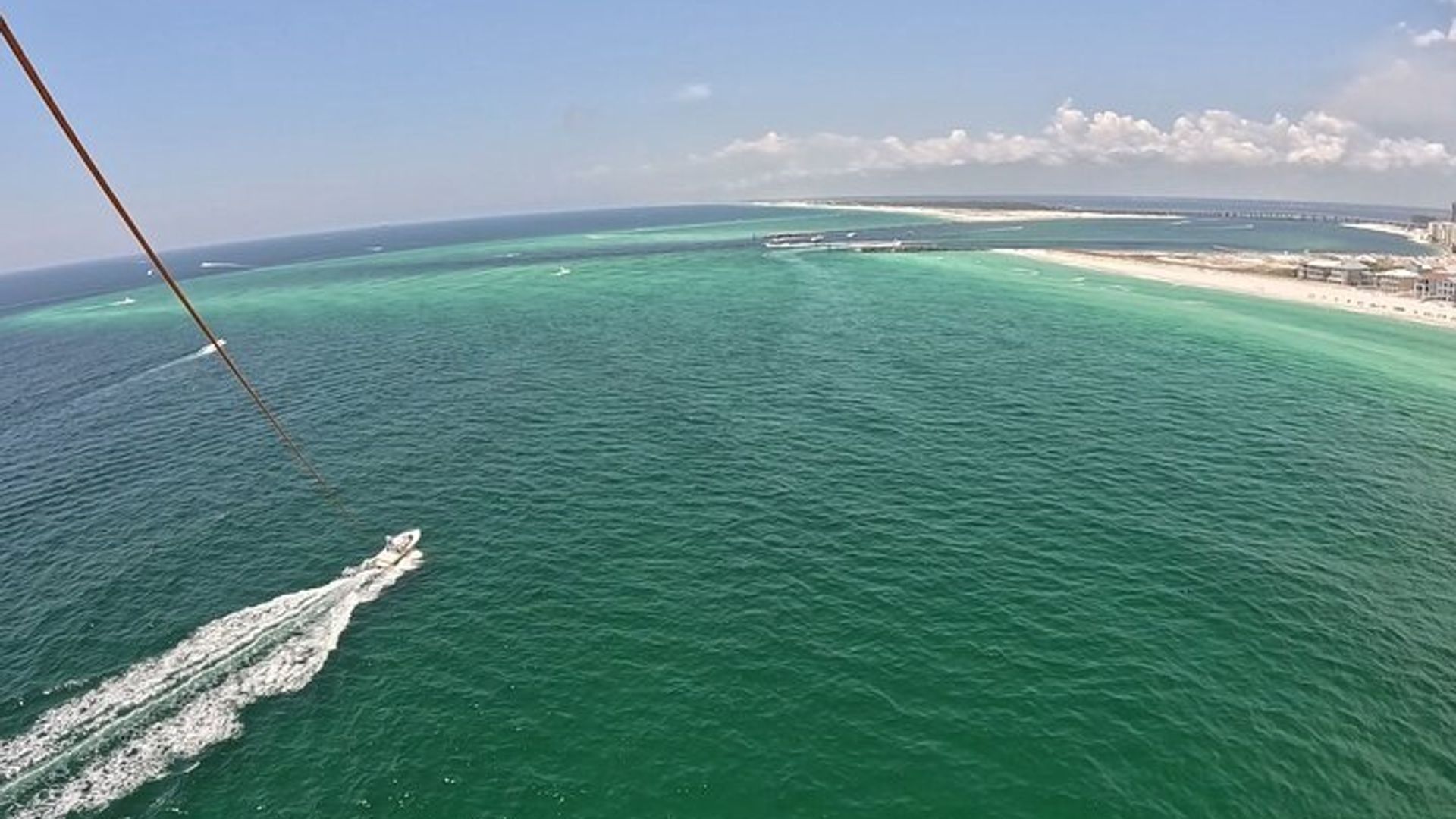 Experiencia de parasailing para grupos pequeños