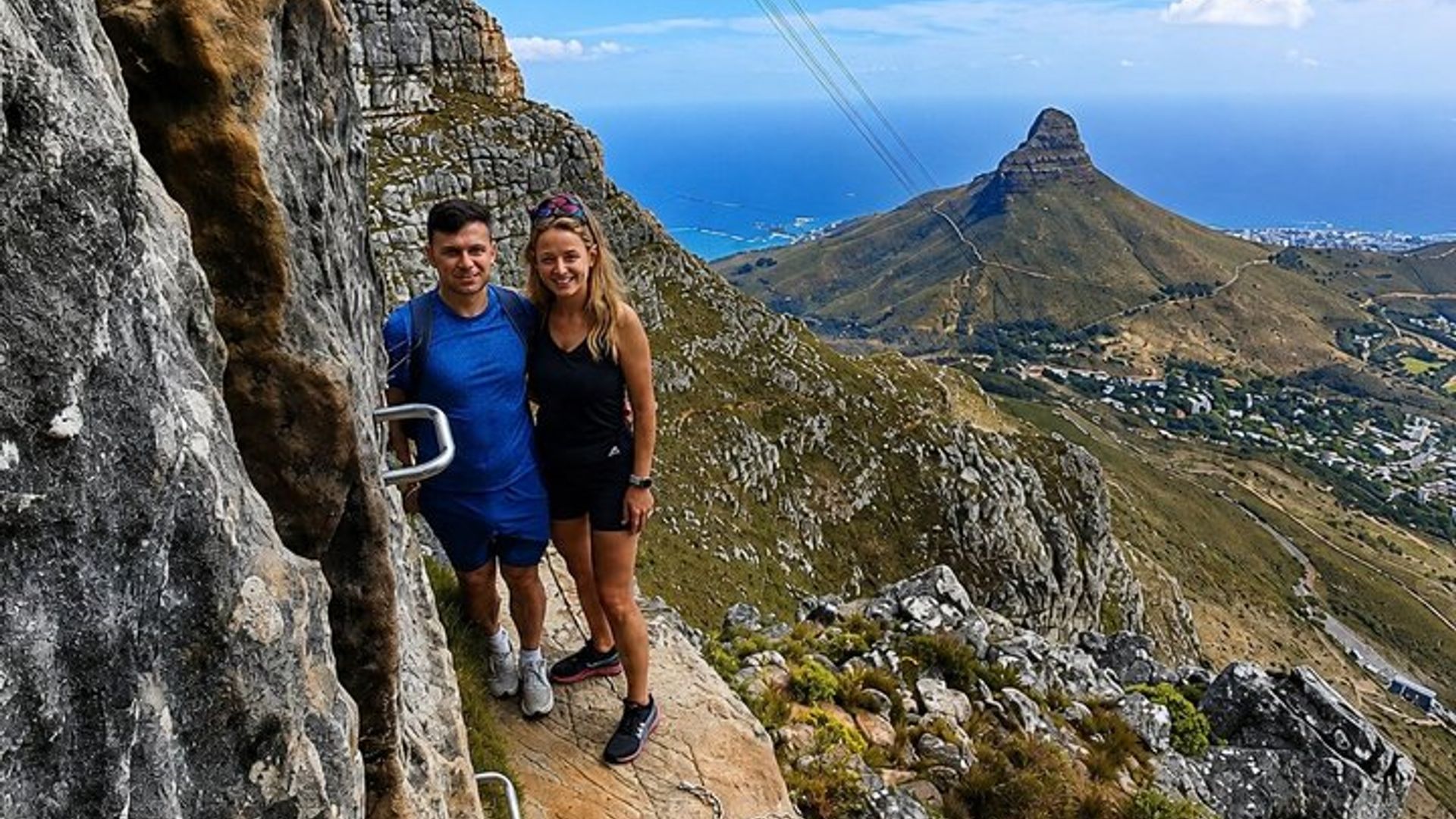 Randonnée à Table Mountain en Inde Venster