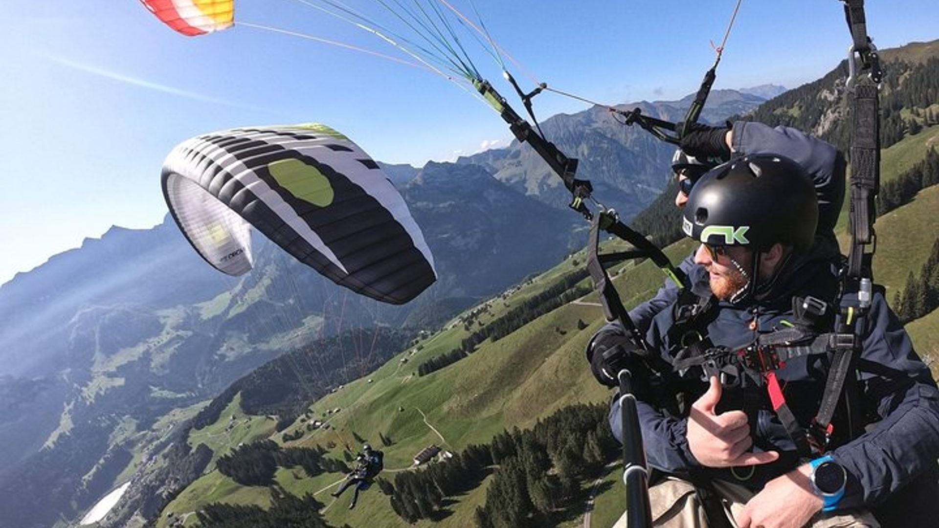 Vuelo en parapente en tándem Lucerna - Engelberg