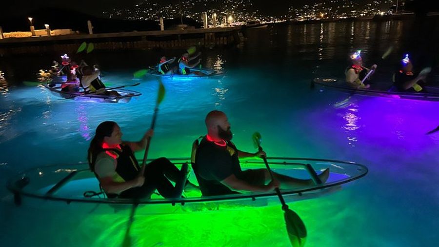 St. John Small-Group Night Kayaking Tour at Westin Resort