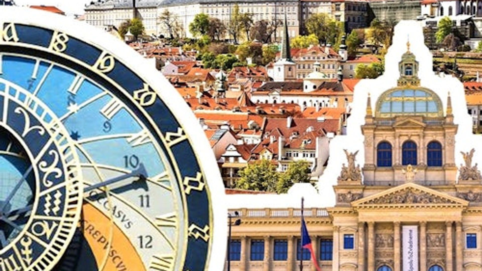Prague Castle: National Museum & Astronomical Clock Tower