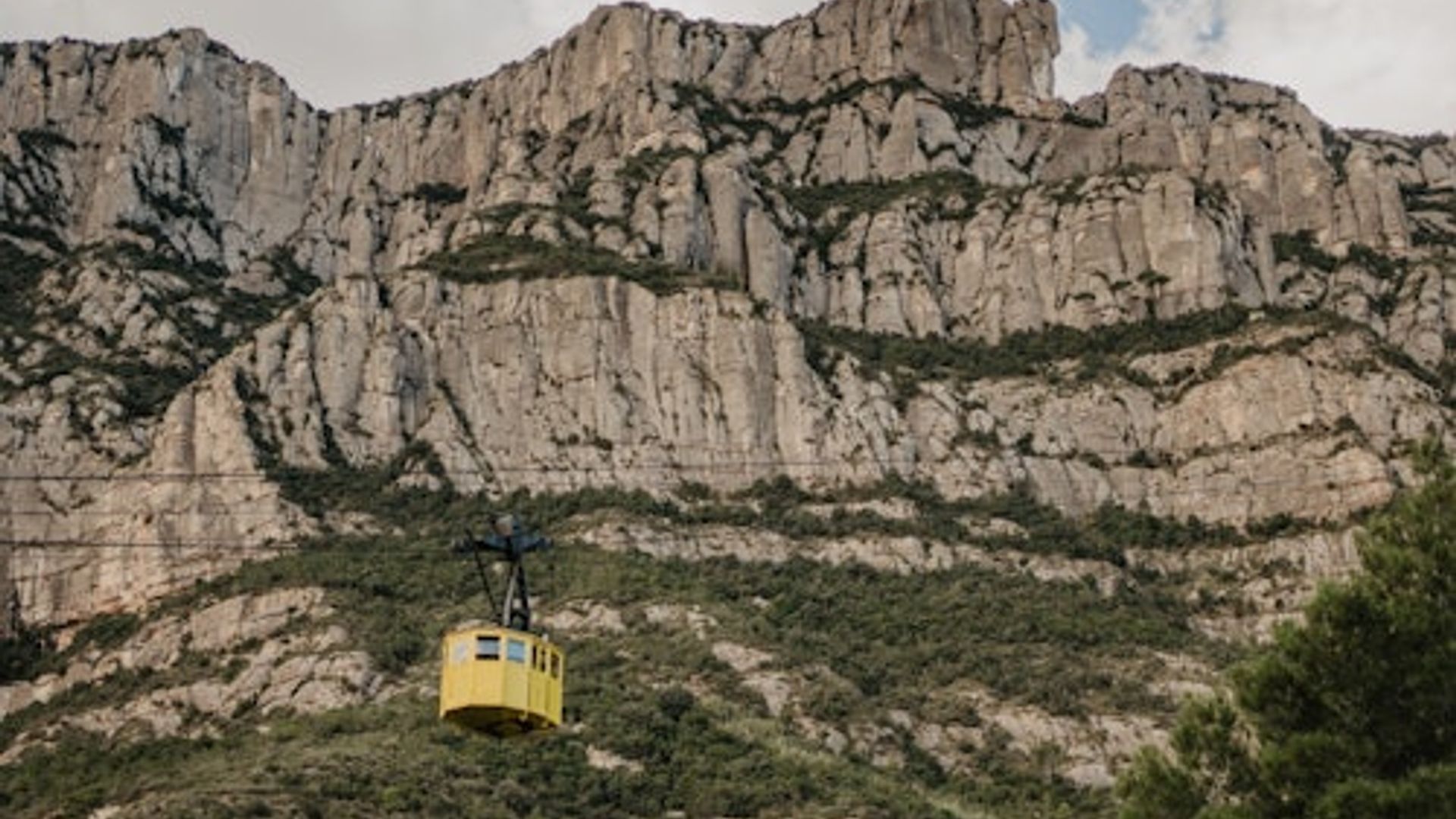 Seilbahn Montserrat: Auf- und Abstieg