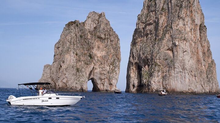Capri Full-Day Private Boat Tour From Positano or Amalfi