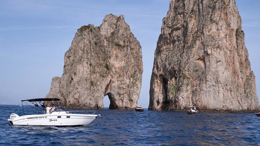 Capri Full-Day Private Boat Tour From Positano or Amalfi