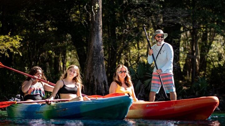 Cold Spring Kayak or Canoe Eco Tour with Snorkeling, Swimming