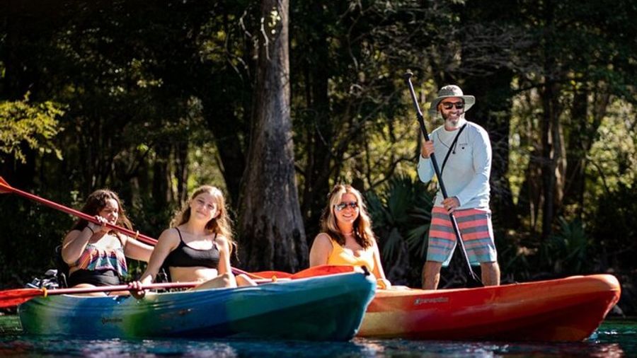Cold Spring Kayak or Canoe Eco Tour with Snorkeling, Swimming