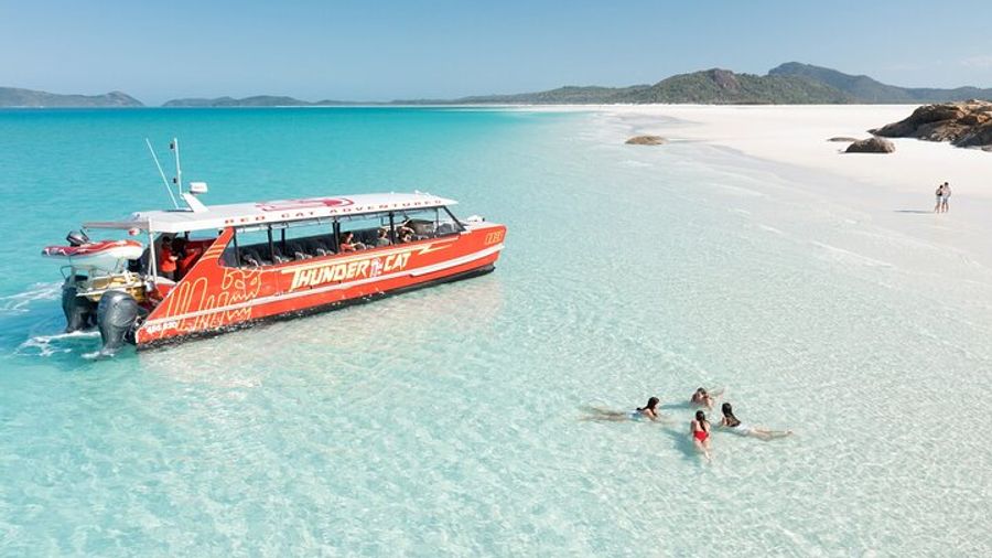 Whitehaven Beach, Hill Inlet Lookout Full-Day Snorkel Cruise