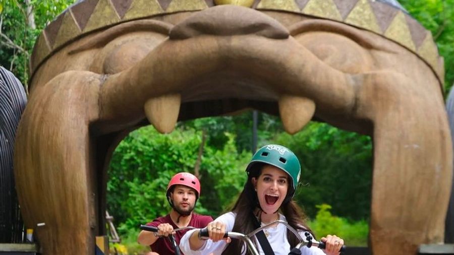 Hanuman World Phuket Zip Line Package with Hotel Transfers