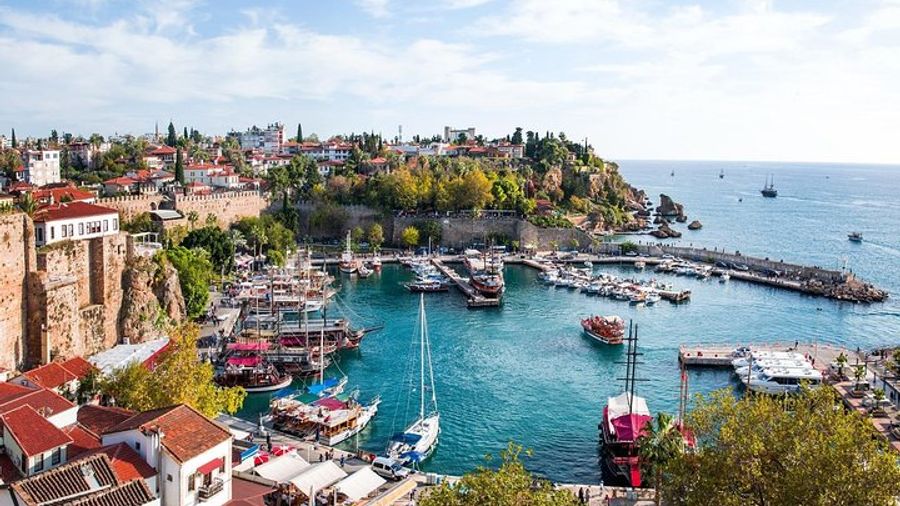 Antalya: City Tour with Boat Trip, Old Town & Waterfalls