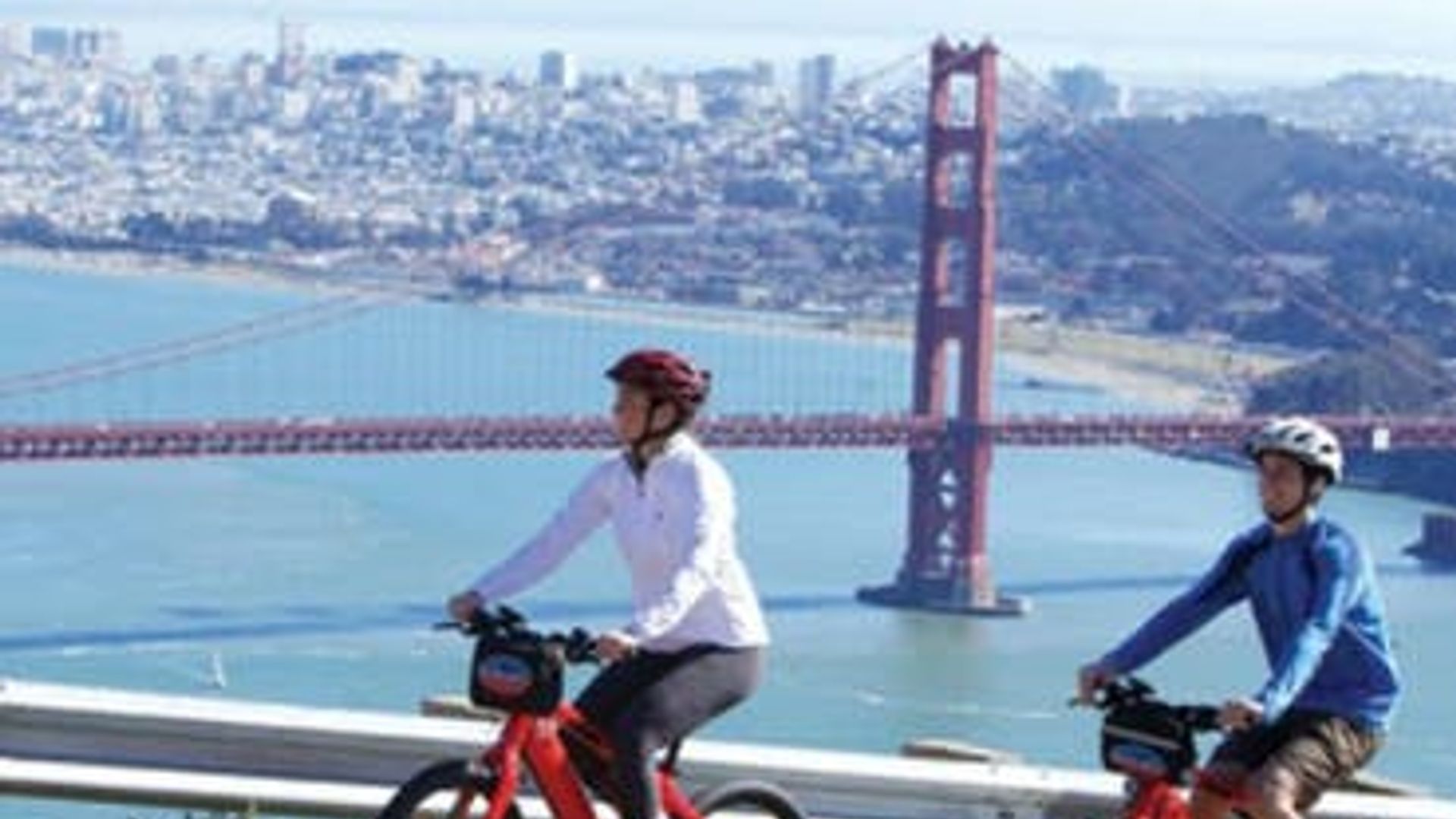 San Francisco Golden Gate Bridge guided electric bike tour image 2
