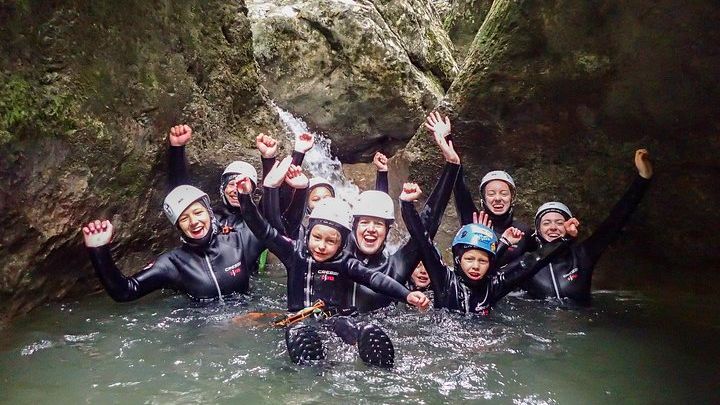 Bled Small-Group Family-Friendly Canyoning Adventure