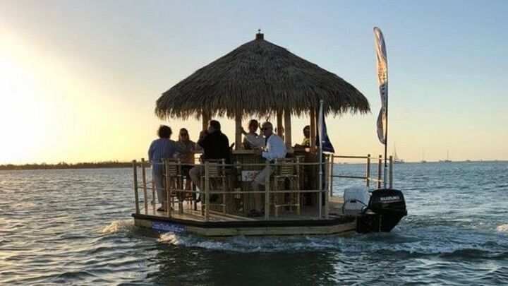 Clearwater Beach Small-Group Tiki Float Cruise