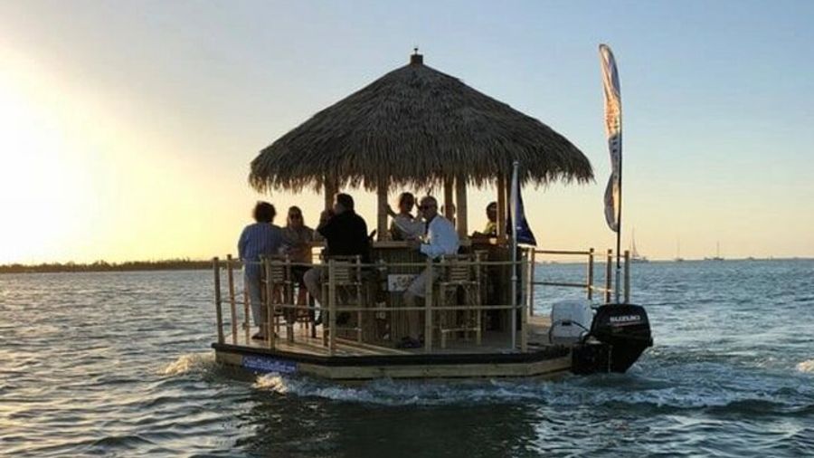 Clearwater Beach Small-Group Tiki Float Cruise