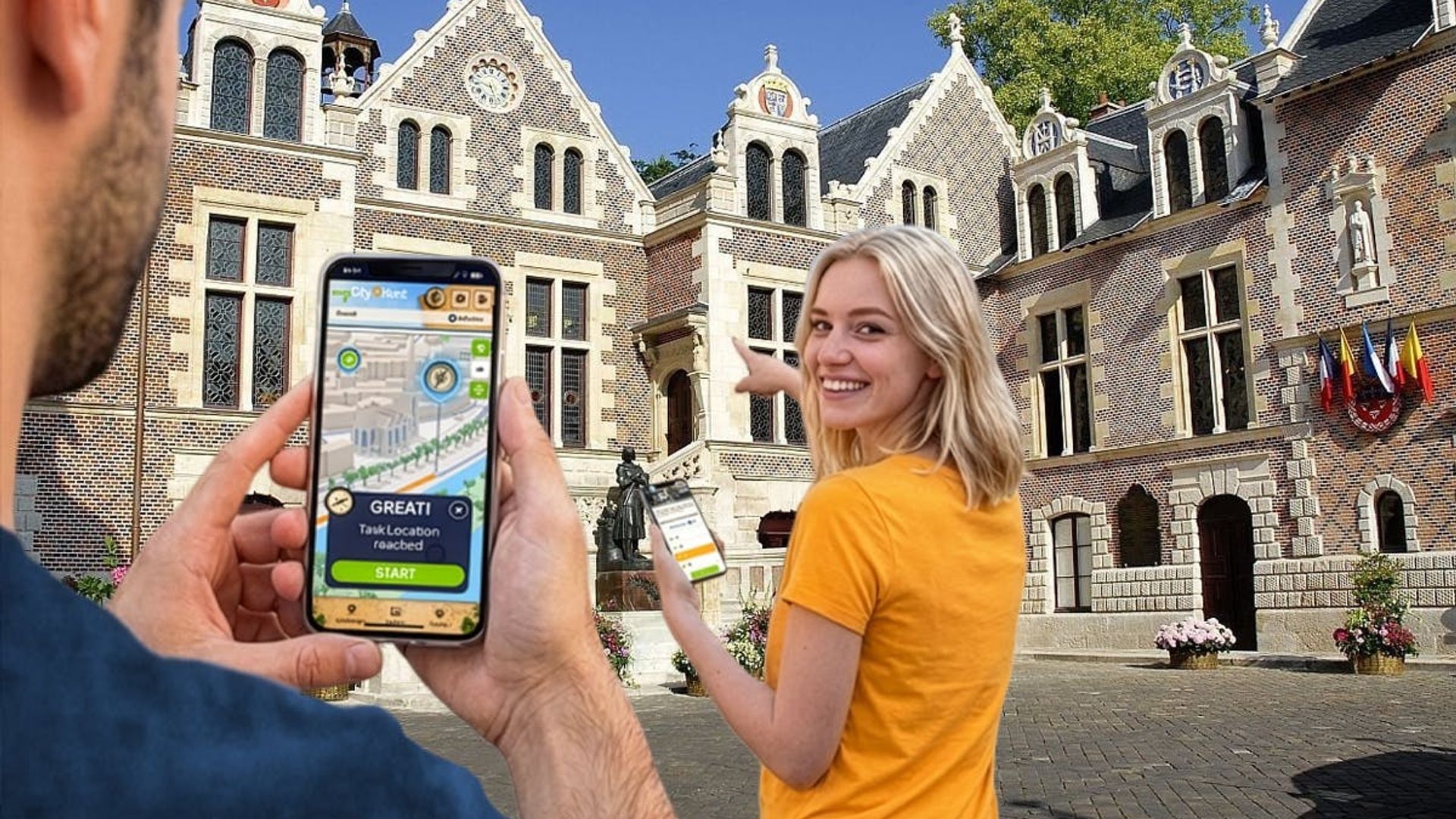 Self-guided digital scavenger hunt in Orléans