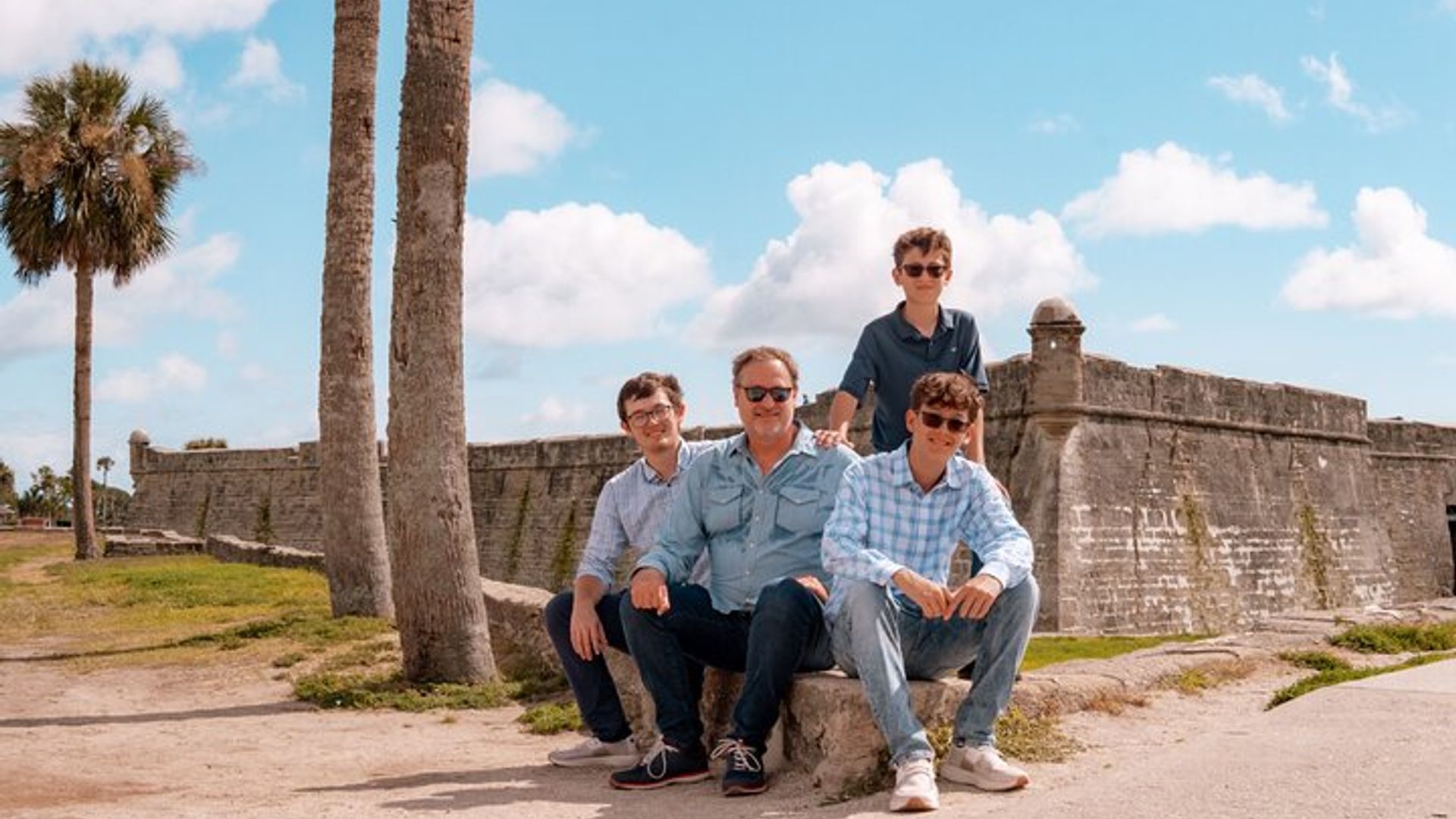 Sesión de fotos de vacaciones privadas con fotógrafo en St Augustine