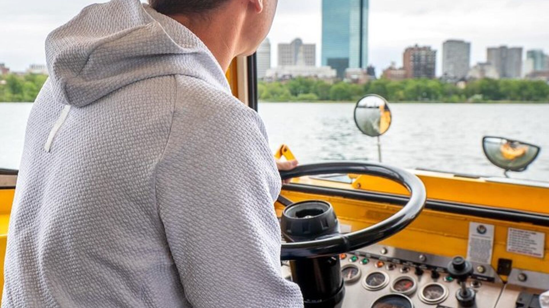 Visite touristique en bateau de canard de Boston avec croisière sur la rivière Charles