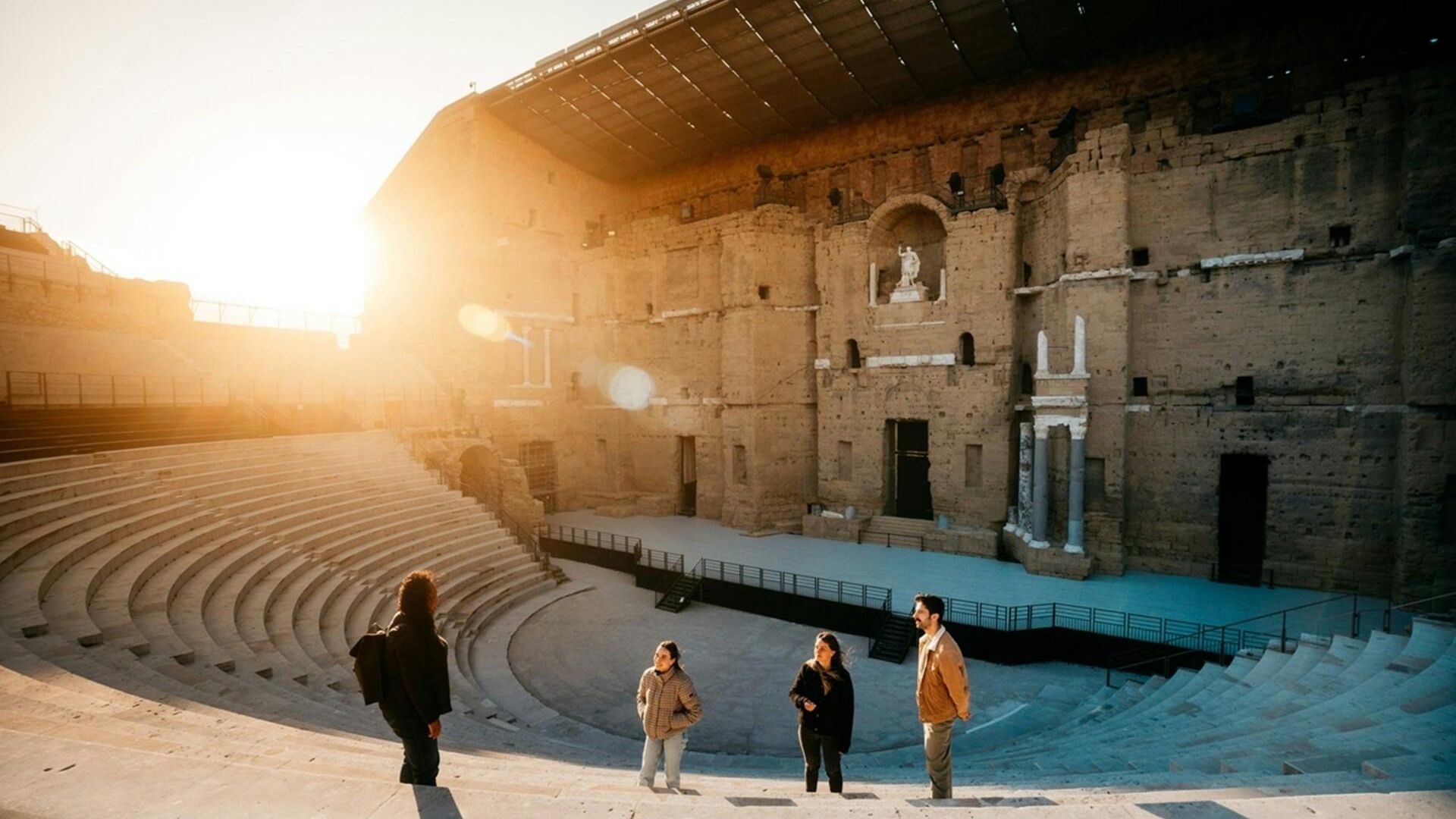 Ancient Theatre of Orange and Museum of Art guided tour