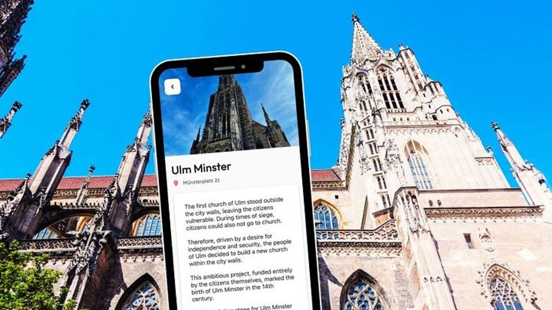 Ulm City Exploration Game and Tour on your Phone