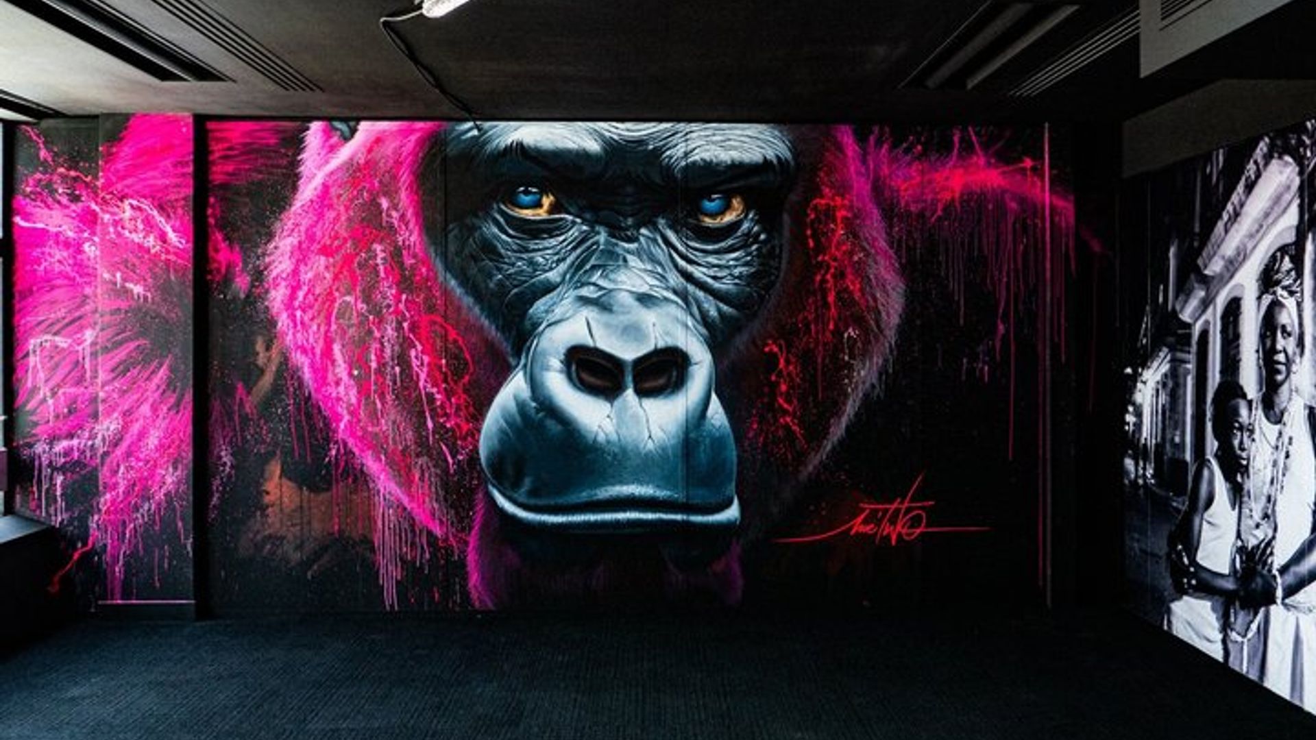 Visita a la exposición de arte del zoológico