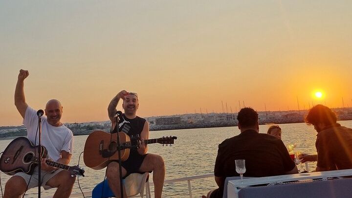 Rhodes Sunset Cruise with Dinner, Drinks Music