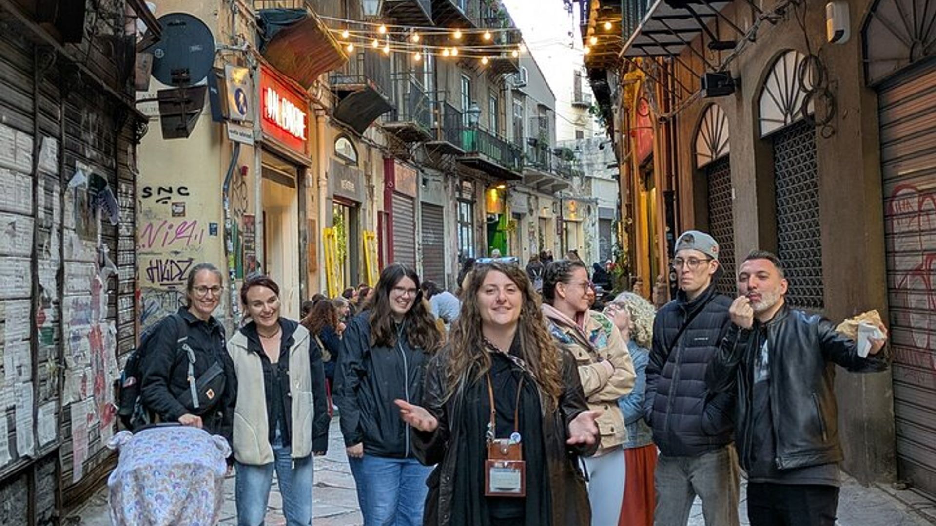 Palermo Street Food Walking Tour at Sunset