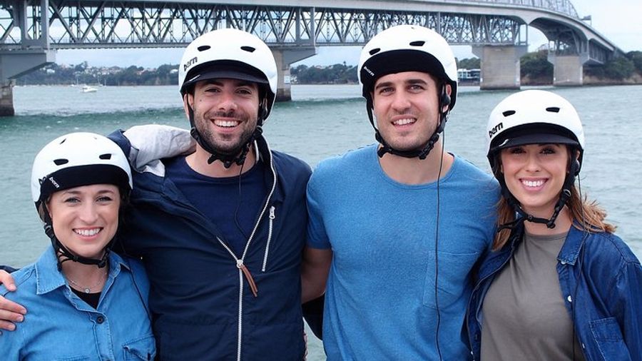 Auckland Highlights Small-Group Half-Day E-Bike Tour