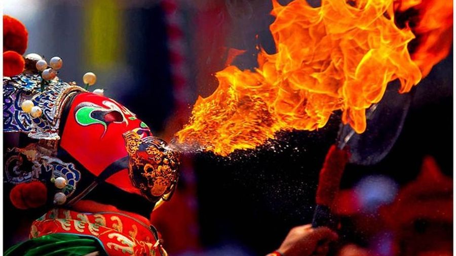Chengdu Sichuan Opera Show Admission at Shufeng Yayun Teahouse