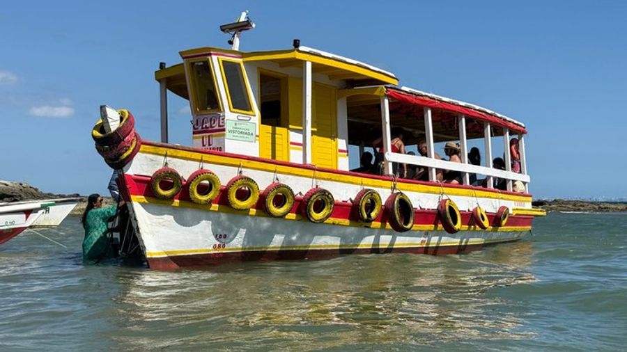 Tropical Island Boat Trip to Itaparica and Frades