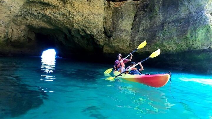 Benagil Cave Tour by Kayak and Catamaran