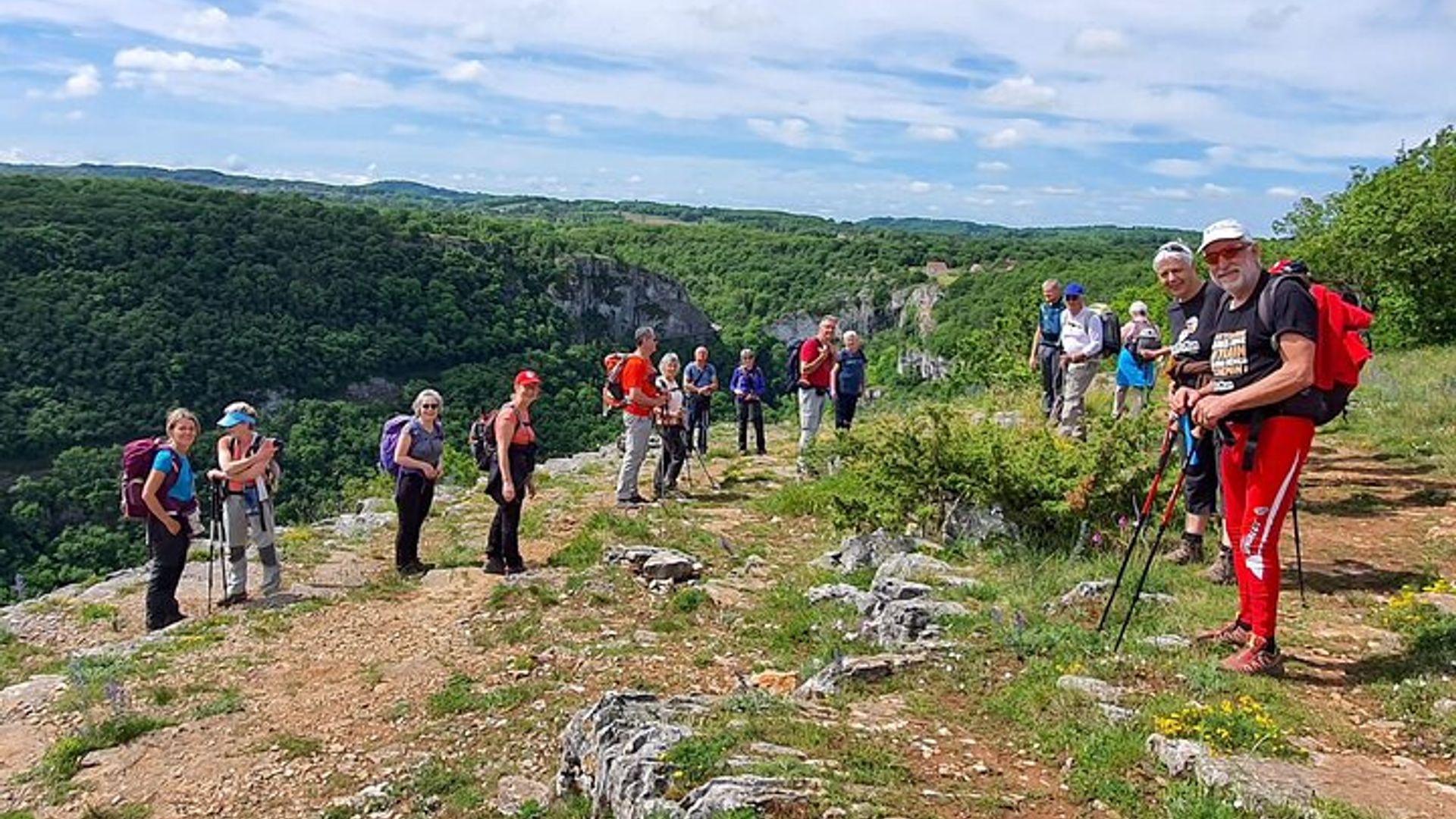 Randonnée des plus beaux villages de France