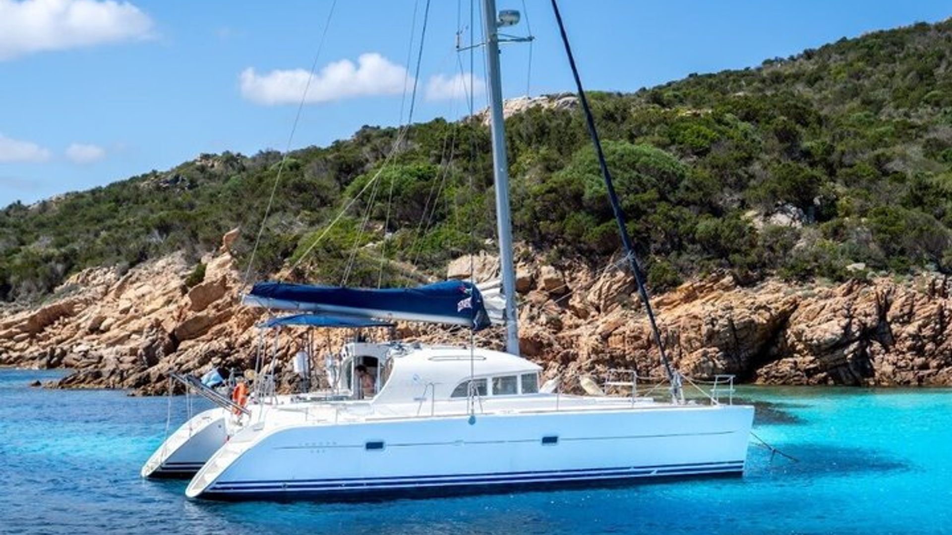 Excursion dans l'archipel de La Maddalena en catamaran Sport 3
