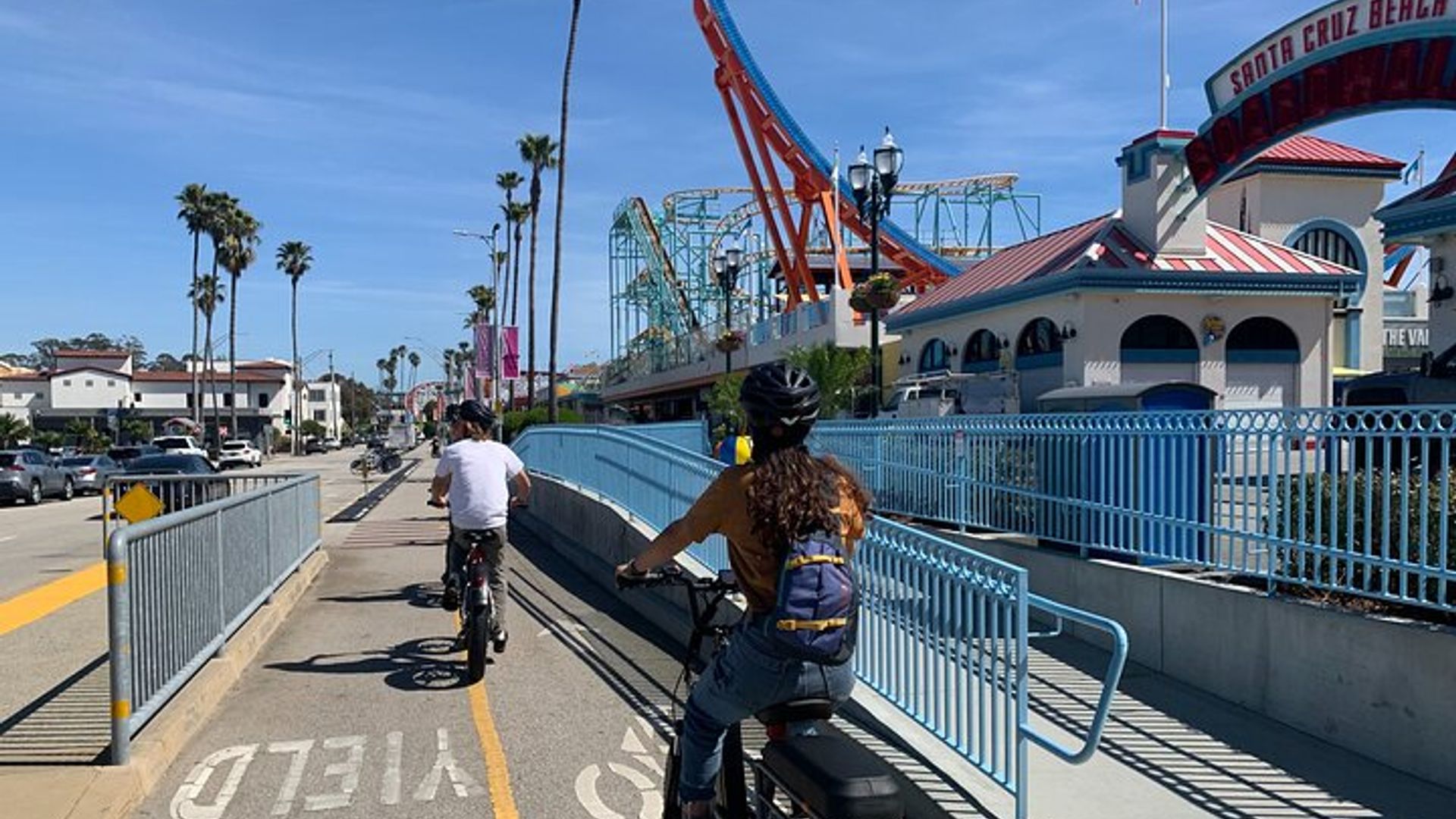 Visite guidée en vélo électrique de 2 heures à Santa Cruz pour petits groupes de vélos électriques