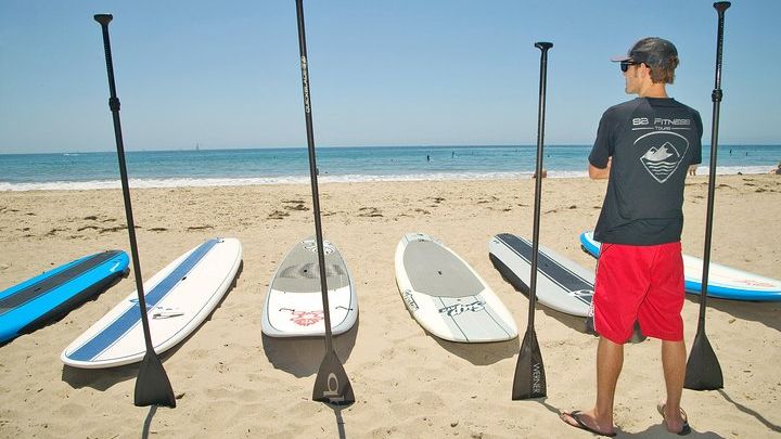 Santa Barbara Stand-Up Paddle Boarding Lessons with Guide