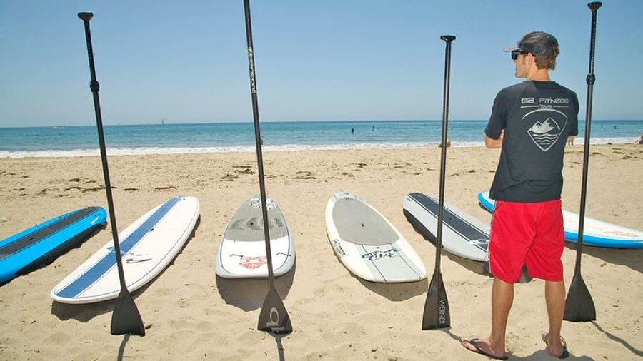 Santa Barbara Stand-Up Paddle Boarding Lessons with Guide