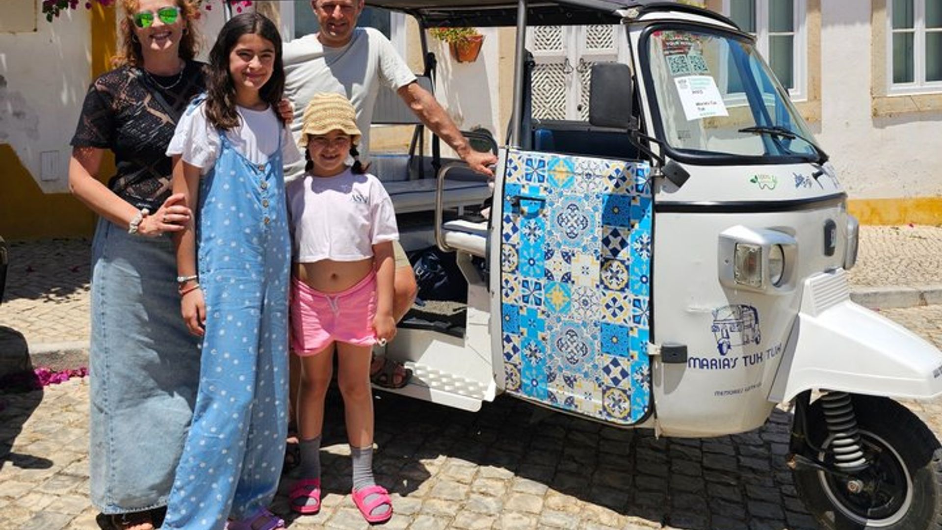 Visite en Tuk Tuk de la ville de Tavira - 1h15m Excursion de la ville de Tavira