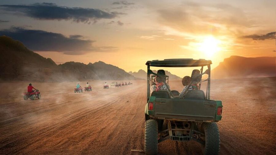 Desert Buggy Safari Driving Sunset - Sharm El Sheikh