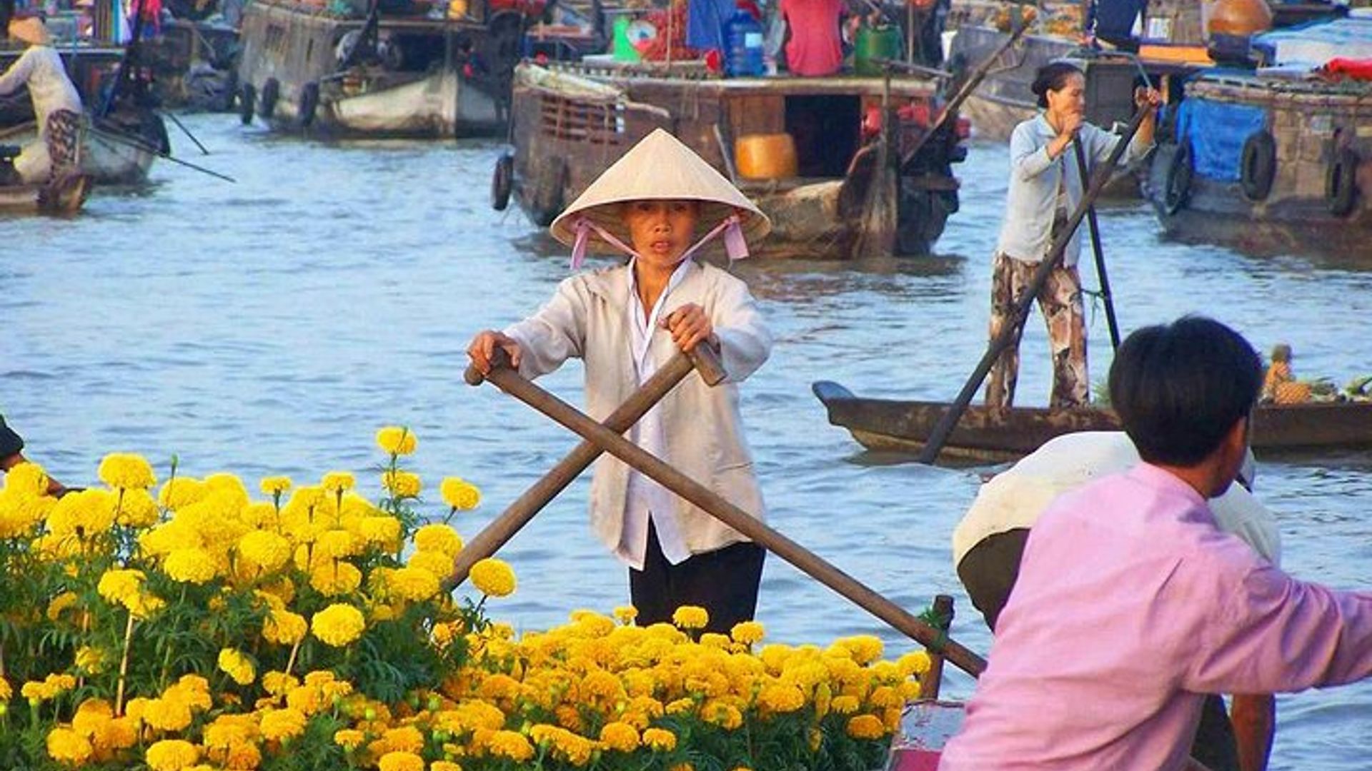 HCMC Tour de 2 días por el delta del Mekong y mercado flotante para grupos pequeños